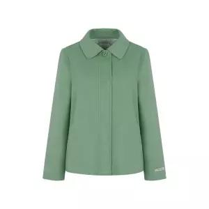 [크로커다일레이디] 스탠카라 단추 포인트 핸드메이드 스프링 코트_CLESCT101