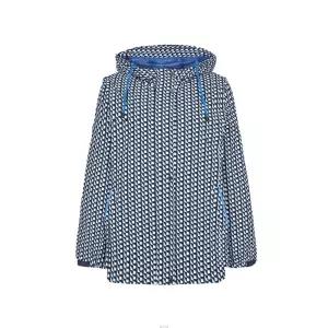 [크로커다일레이디]크로커다일레이디 배색 스티치 시즌프린트 봄 점퍼_CLESJP205