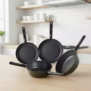 소렐핏 IH 주물 프라이팬24cm+28cm+궁중팬24cm+28cm 4종세트