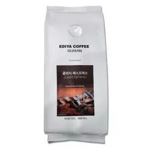 이디야 632QUR14 원두 500g 클래식 에스프레소 미분쇄