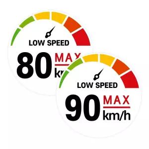 캠핑 카라반 저속차량 속도제한 전추월 고휘도 반사 스티커 컬러 계기판 모음