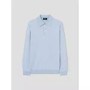 [갤럭시] [Prestige] 코튼 실크 폴로넥 스웨터  블루 (GA6251P01P)