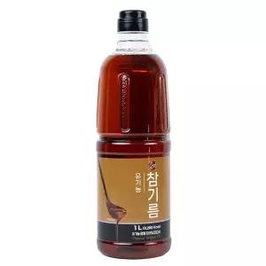 맛뜨락 바르게 만든 유기농 참기름 1L