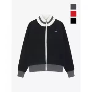 레이어드 방풍 니트 여성 골프 집업자켓 FH25WW2505_BK 857603