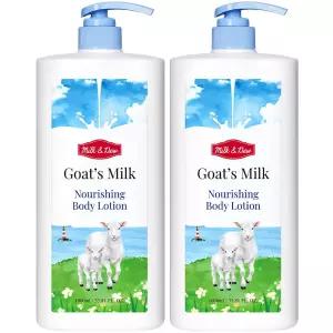 밀크앤듀 산양유 너리싱 바디로션, 1L, 2개