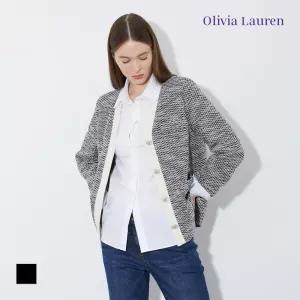 [올리비아로렌] 져지 트위드 자켓 가디건_VOCAL4S2251