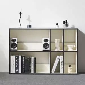 레트라 낮은 2단 거실 책장 가로 1100