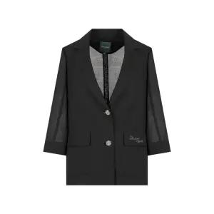 [크로커다일레이디]크로커다일레이디 여름 시스루 자수 자켓_CLEMJK105