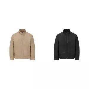 [앤드지](타임스퀘어점패션관) ANDZ 인조 스웨이드 트러커형 하이넥 점퍼 BZSG1JJS1101 2종택1