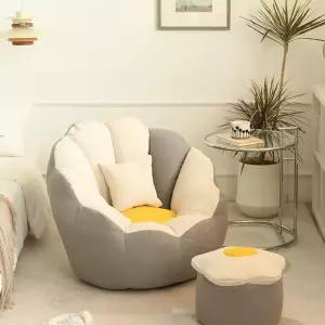 1인용 의자 편한 쿠션 쿠션소파 카페 루프탑 거실 빈백 에어