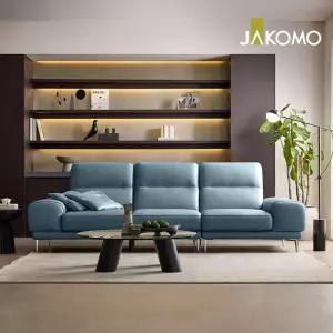 [자코모] 보흐 3.5인 천연면피 소가죽 소파