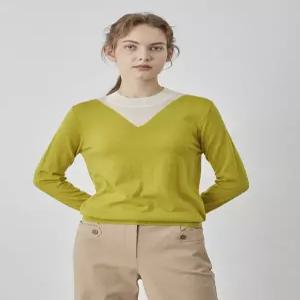 [올리비아로렌][올리비아로렌] 브이 하트넥풀오버VOCBL5S1161 (P003767159)