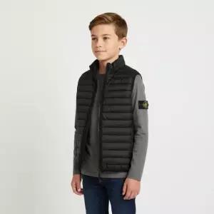 키즈 와펜로고 경량 패딩 조끼 남아 자켓 K1S16G100002 S0024 V00298A