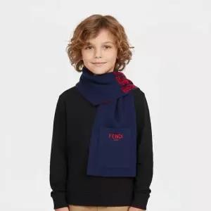 키즈 FF올오버 울 캐시미어 공용 머플러 JUQ020 AO29 F08B9