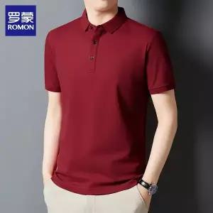 폴로셔츠 폴로티 카라티 카라셔츠 반팔카라티 여름 셔츠 칼라 로몬 남자 남성 폴로 빨간색 반팔 티셔츠 여