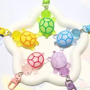 키링 가방고리 거북이 캐릭터 열쇠고리 백참 자동차키링 단체선물 답례품 소품 4컬러