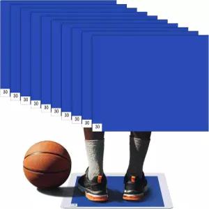 드라이다이어트 농구 끈적끈적한 접착 매트 교체 시트 깨끗하고 바닥 코트사이드 코트 액세서리 신발 먼지