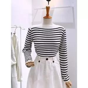 [갤러리아] [레코브]보트넥 단가라 니트(LC41F3KN010X)