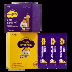 두드림 아이클타임 FGO 에프지오 키성장 청소년 성장기 유산균발효굴추출물 젤리 어린이 종합영양제