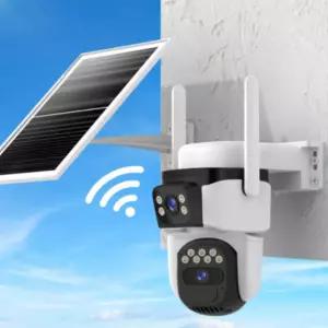 태양광 CCTV 회전형 실외 창고 감시 농막 감시카메라 무선 카메라