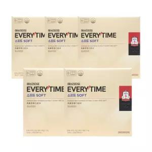 정관장 에브리타임 소프트 10ml 30포 5개 / WJ