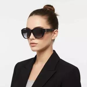 [생로랑] 스퀘어 뿔테 자외선 차단 선글라스 152543918