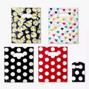 나우스팩 디자인 패턴 비닐쇼핑백 - 5가지 디자인