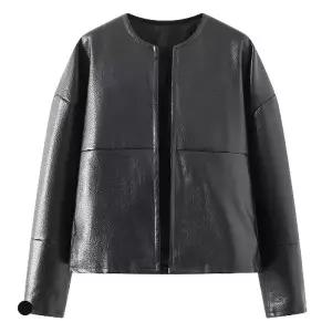 KARRA (77까지)노카라페이크레더자켓_A6S0091