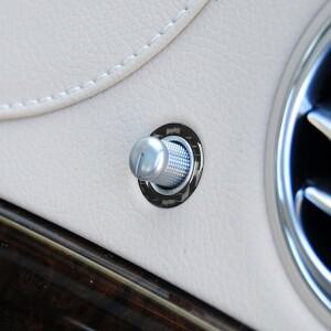 호환 벤츠 S 클래스 W222 2013-2020용 카본 측면 송풍구 단추 패널 커버  자동차 인테리어 장식 액세서리