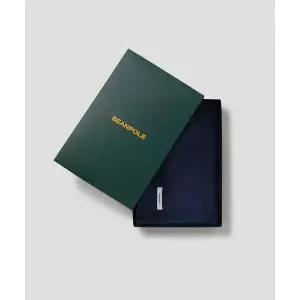 빈폴 BEANPOLE ACCESSORY 캐시미어 숏 머플러 - 네이비 BE5X84M02R 196336