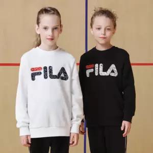 휠라 유아 남아 주니어 맨투맨 티셔츠