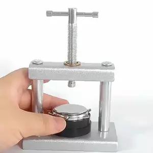 시계부품 압착공구 케이스 개폐용 수동식 금속 프레스 정비 수리 작업대 가정용