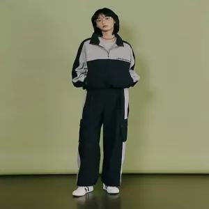 [랩][LAP] 배색 카고 트레이닝 팬츠 AS1WP263 (P003772658)