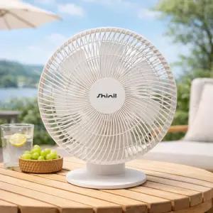 신일 BLDC 무선 미니 탁상용 선풍기 7엽날개 벽걸이 LED 무드등 SIF-FLAT8KP