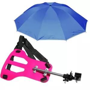 입는 우산 조끼우산 핸즈프리 양산 낚시 등받이 농사 밭일 야외 작업용