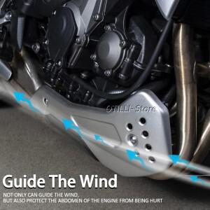 프로젝트 2021 트라이던트 660 엔진 벨리 팬 보호 플레이트 키트 오토바이 하부 사이드 페어링 가드 액세서