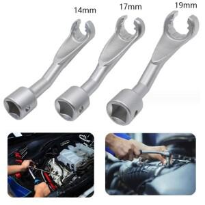 1 2인치 드라이브 연료 인젝터 라인 인젝션 소켓 14 17 19mm 12포인트 오픈 엔드 렌치 디젤