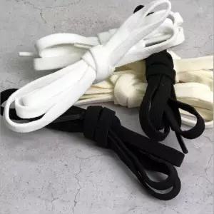 흰색 검정 스판 탄성 스니커즈 운동화 끈 2px3개 나이키 고무줄 조던