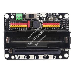 스테퍼드라이버 마이크로: 비트 확장 보드 Robotbit V2.0은 Makecode 오프라인 프로그래밍을 지원합니다.