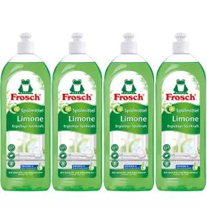 프로쉬 주방세제 그린레몬 본품 750ml 4개