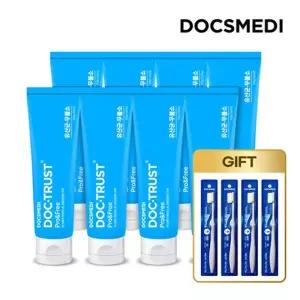 닥스메디 닥트러스트 프로엔프리 유산균 무불소 치약 8개+칫솔 4개