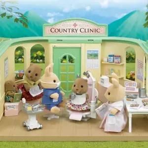 [에이치플러스몰]실바니안 패밀리 치과 의사 세트 인형 피규어 장난감 실바니안가챠