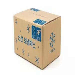 [세화박스] 종이 보냉 택배박스 세화 인쇄 4호 (350x250x190) 20개입 포장