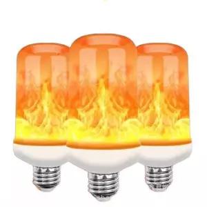 횃불 횃불전구 소품 램프 무드등 조명 장식용 불꽃 전구 캠핑 인테리어 LED 불멍