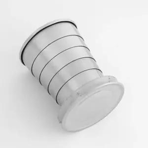 등산용 접이식컵 75ML 등산물병 스텐컵 커플컵 캠핑식기 캠핑스텐컵