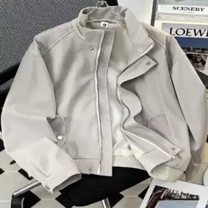 활동성 점퍼 후드집업 차이나 지퍼 패드 재킷 봄가을 파일럿 가운 남사친 오피스룩 M스포3