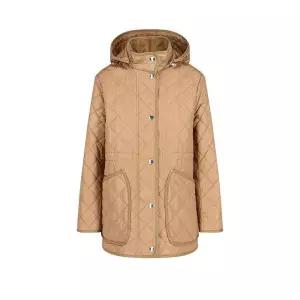 [버버리] 다이아몬드 퀄팅 여성 후드 자켓 베이지 8070968 149133752