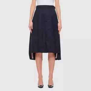 [톰브라운] 드롭백 플리츠 스커트 네이비 FGC400V 00626 415 126639814