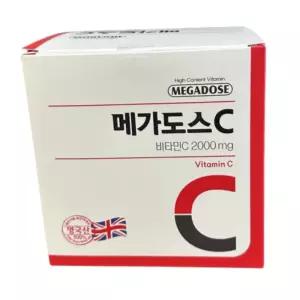 고려은단 메가도스 비타민C 2000 X 100포 (단일 1박스)