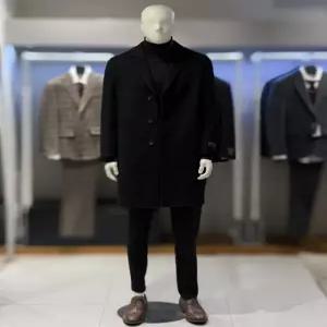 [트루젠][트루젠] (트루젠) FW 블랙컬 캐시미어플러스 핸드메이드 3버튼 코트 228813032054-200 (P00339812